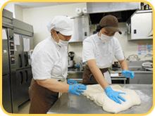 パン作り体験